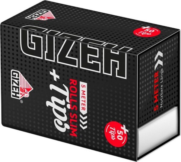 Gizeh rolls s filtrami
