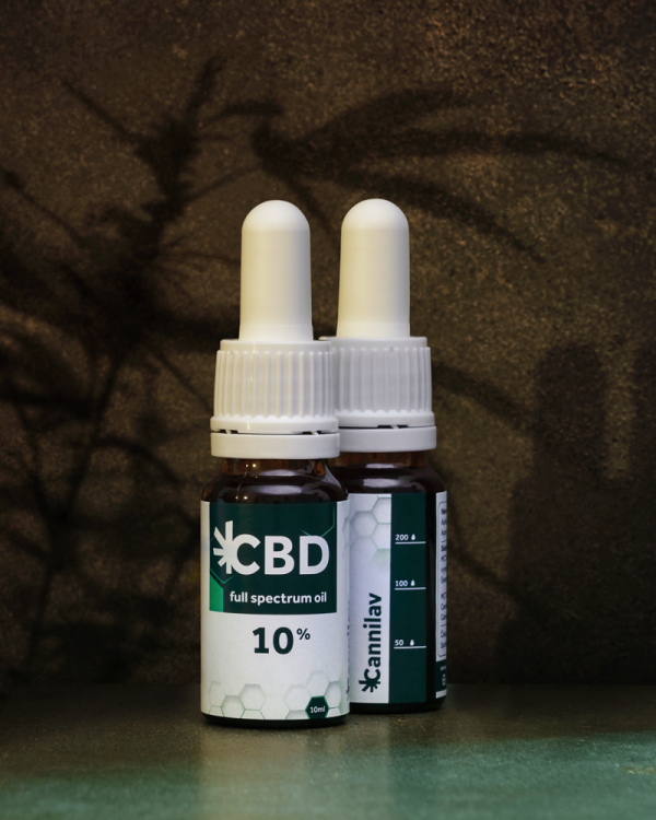10% CBD olej - Full spectrum