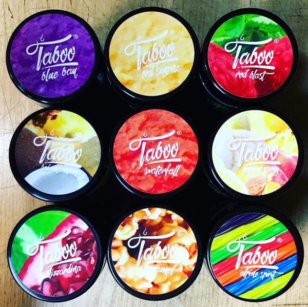Tabak do vodnej fajky Taboo (Tento tovar sa dá objednať na našej stránke smokefactory.sk)