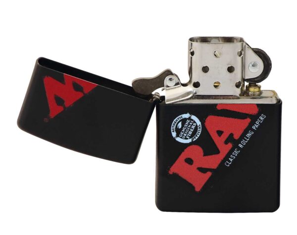 RAW ZIPPO čierne logo Raw - Image 3