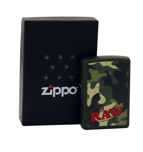 RAW ZIPPO maskáč
