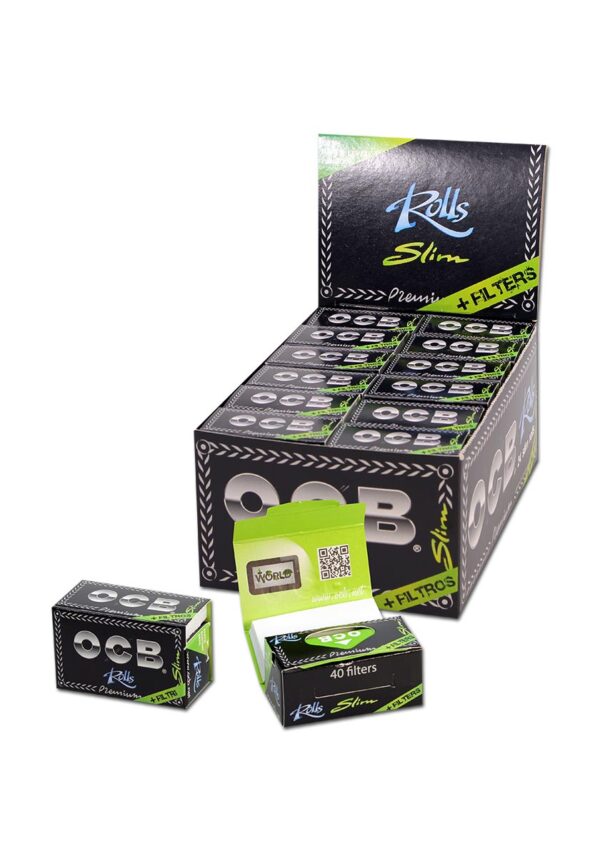 Papieriky OCB Rolls slim + filtre