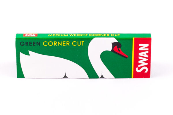 Papieriky Swan Green corner cut