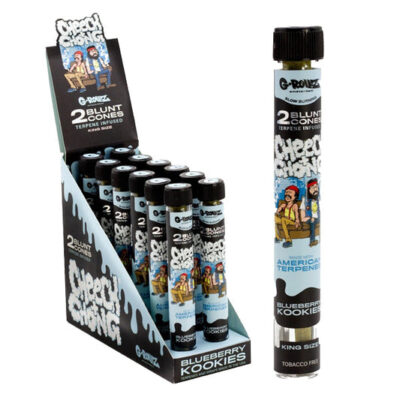 Predrolované Hemp Cones G-ROLLZ - Blueberry Kookies