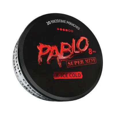 Nikotínové vrecúška PABLO SUPER MINI X-ICE COLD 20vrec. 8mg