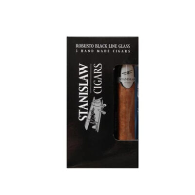 Stanislaw Cigars Robusto Black line glass 1ks
