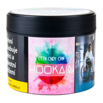 Hookain Cttn cndy crm (čučoriedka, mango, vodný melón a cukrová vata)
