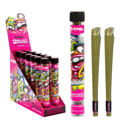 Predrolované Hemp Cones G-ROLLZ - CANDY CRUNCHED