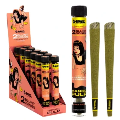 Predrolované Hemp Cones G-ROLLZ - MANGO PULP (Tropical Pulp)
