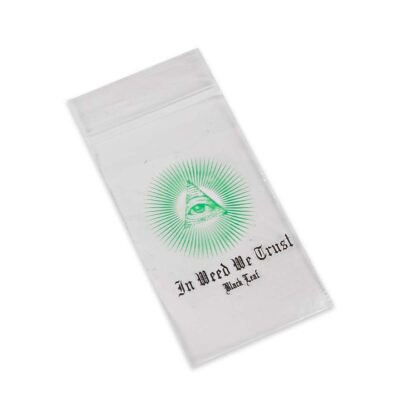 Zip bag Black Leaf Ilumináti 50µ 3,5x7,5cm 100ks