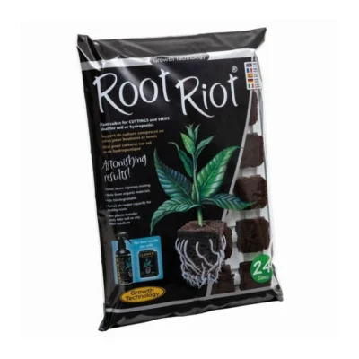 Growth Technology Root Riot 24, kocky na sadenie v kvetináči 24 ks