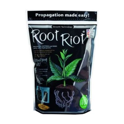 Growth Technology Root Riot 100, kocky na sadenie bez sadzača 100 ks