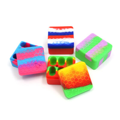 Silikónový kontajner Square Honeycomb (30 ml)