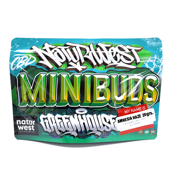 Naturwest CBD Hemp Mini Buds Amnesia Haze 20 g