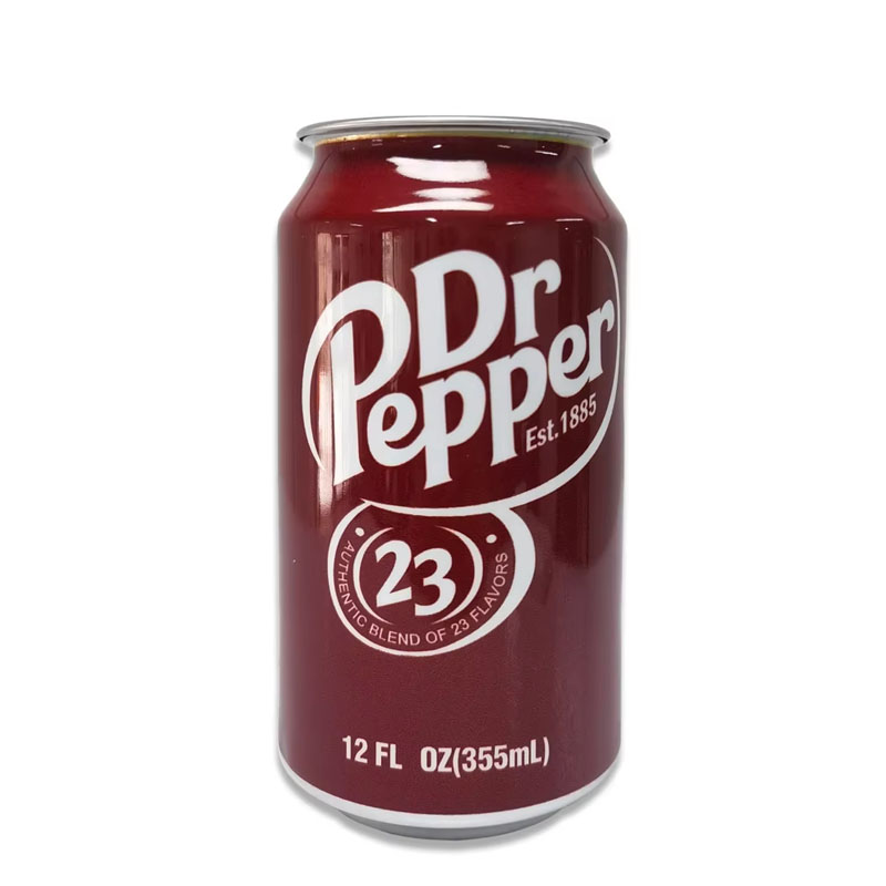 Trezor v plechovke Dr. Pepper