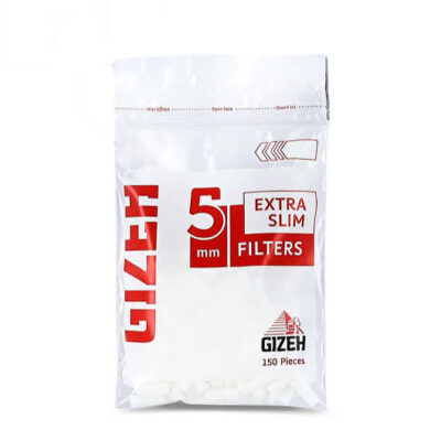 Filtre Gizeh Extra Slim 5 mm (150 ks)
