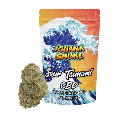 IGUANA SMOKE CBD - Sour Tsunami 3g