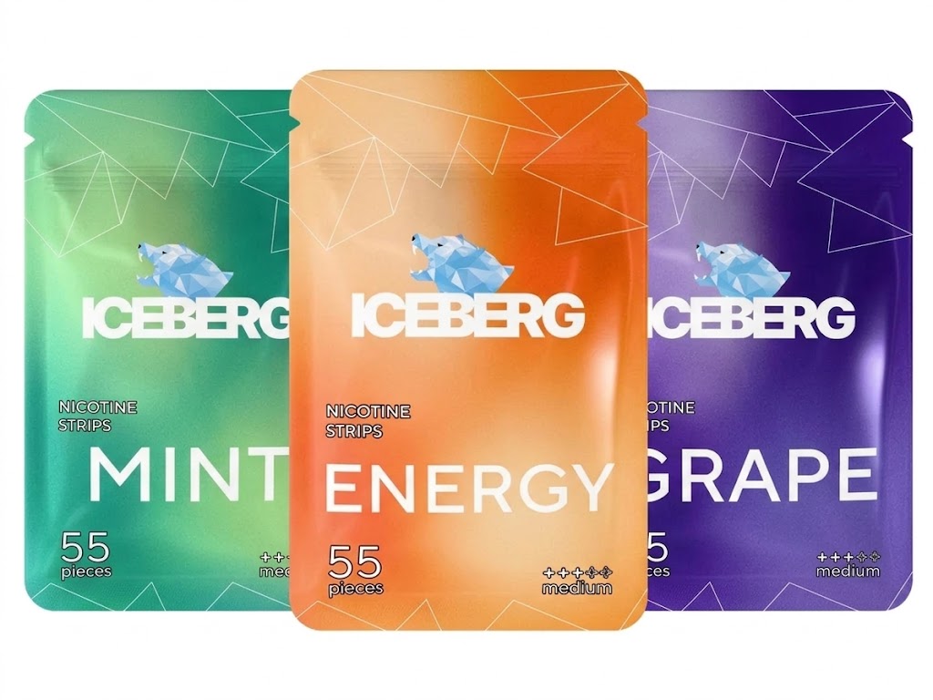 ICEBERG Strips - Nikotínové pásiky