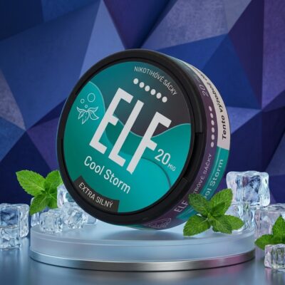ELF – Cool Storm (20 mg/g) – Nikotínové vrecúška