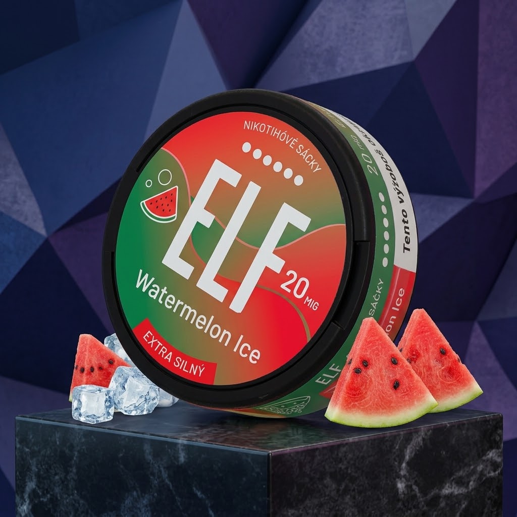 ELF – Watermelon Ice (20 mg/g) – Nikotínové sáčky