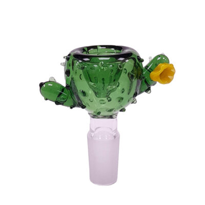 Sklenený kotlík Cactus dizajn - Krištáľ sklo - 14 mm