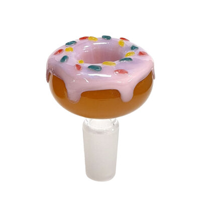 Sklenený kotlík Donut - Krištáľ sklo - 14 mm
