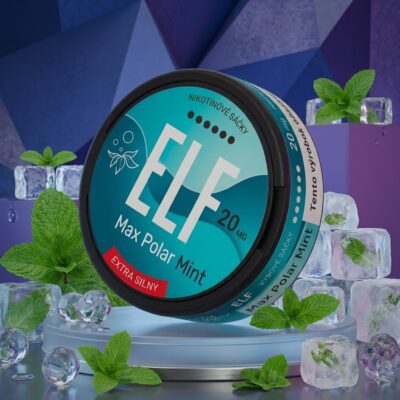 ELF – Max Polar Mint (30 mg/g) – Nikotínové vrecúška