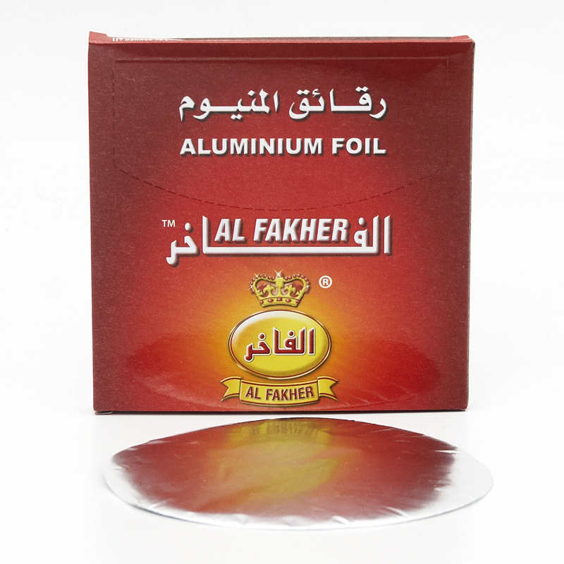 Fólie na korunku pre vodnú fajku Al Fakher (35 ks)