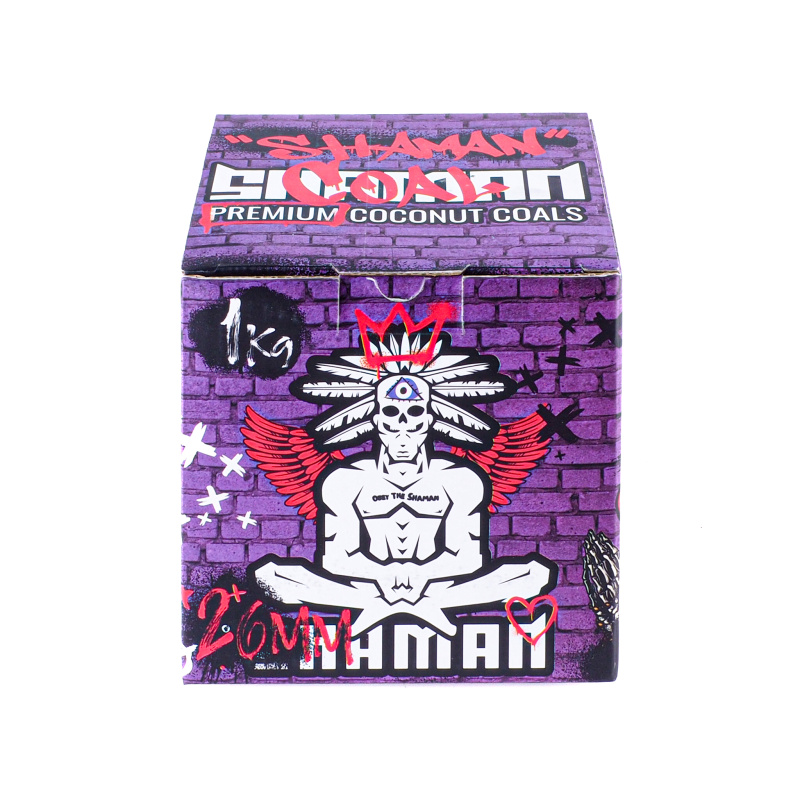 Uhlíky do vodnej fajky Shaman 26 mm (1 kg)🧙♀️