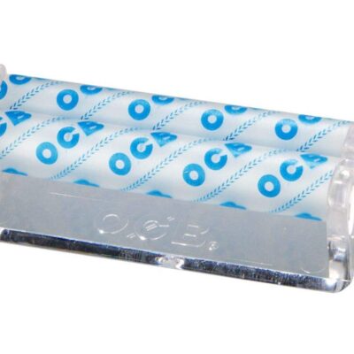 Rolovačka OCB Clear Short (8,2 cm) – Plastová balička na cigarety