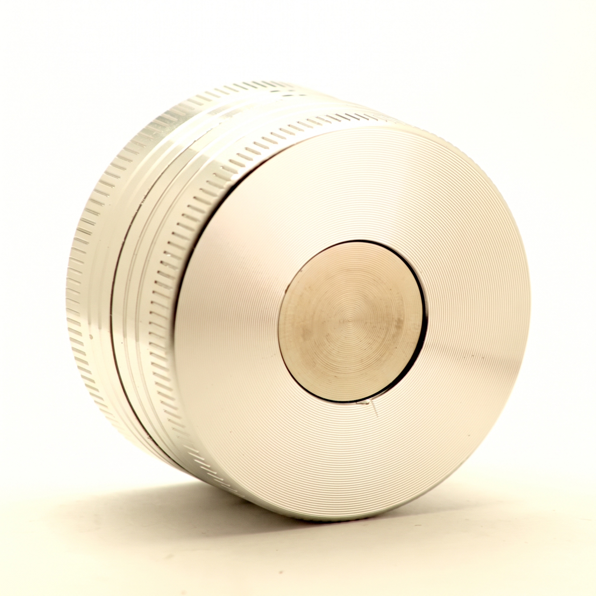 Kovová a akrylová drvička Push Grinder (2-dielna, 40 mm) – Obrázok 2