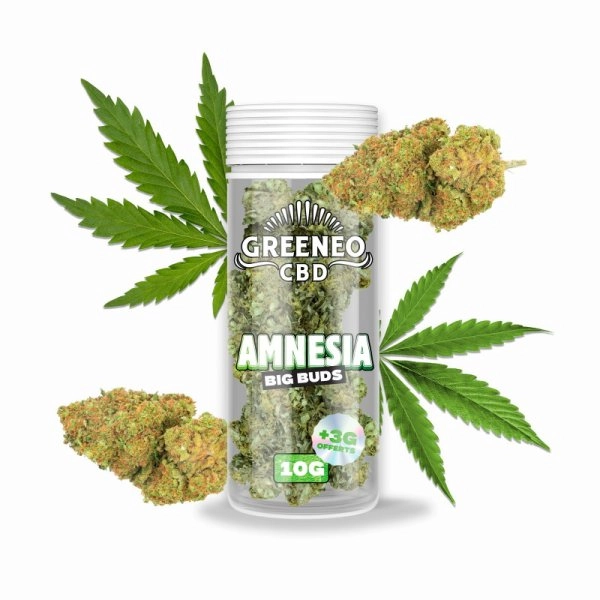 CBD Kvet Greeneo Amnesia 13g (10g + 3g Zadarmo, 13% CBD)